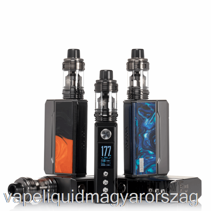 Voopoo Drag 4 177w-os Kezdőkészlet Pisztoly Fém + Rózsafa Vape Toll